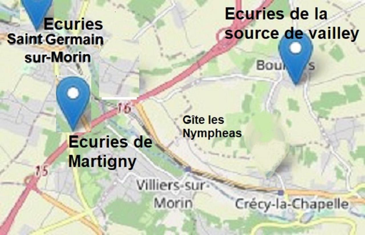 Les Nympheas, Appart Au Calme Et Grand Jardin A 15 Min De Disneyland, Crecy-la-Chapelle Екстер'єр фото